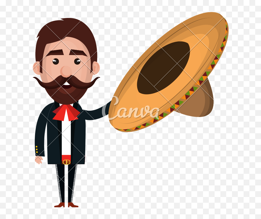 Mexican Mariachi Avatar Character - Mariachi Emoji,Mariachi Emoji