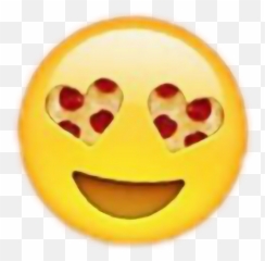 Download Pizza Pizzaeyes Emoji Yellow Love Pizzalover - Smiley