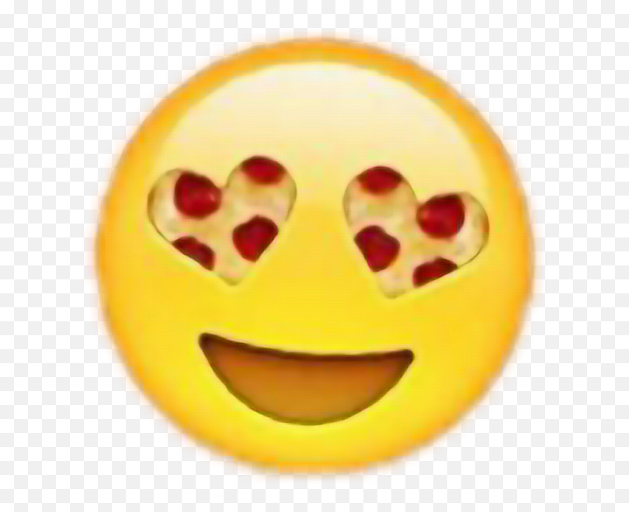 Download Pizza Pizzaeyes Emoji Yellow Love Pizzalover - Smiley,X Eyes Emoji