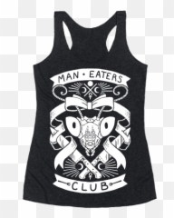 Pray Racerback Tank Tops - Praying Mantis Man Eater Emoji,Maneater Emoji
