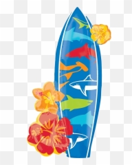 39 Giant Surfboard Balloon - Luau Surf Board Clip Art Emoji,Surfer Emoji