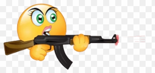 Gangster Stickers For Telegram - Assault Rifle Emoji