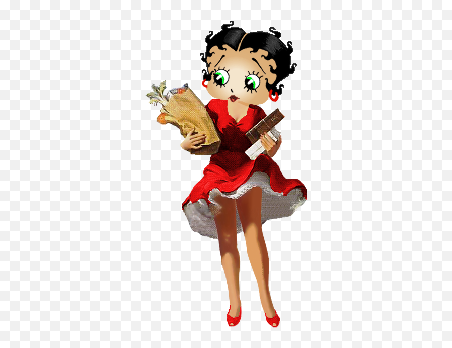 Betty Boop Betty Boop Black Betty Boop Betty Boop Cartoon - Betty Boop Emoji,Flamenca Emoji
