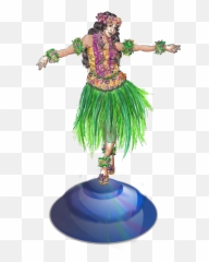 The Newest Hula Stickers - Folk Dance Emoji,Hula Girl Emoji