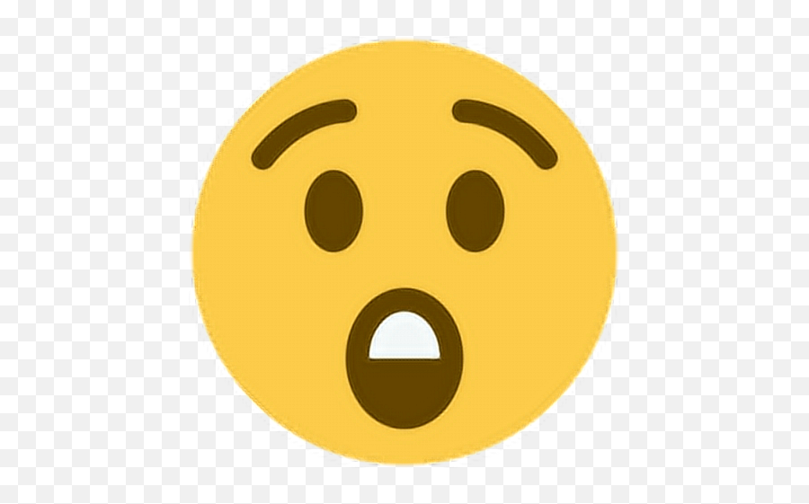 Realize Shock Oh Teeth Emoji Emoticon Face Expression - Facebook Reactions Wow Png,Teeth Emoji