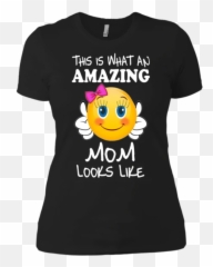 Emoji Mom Shirt Mothers Day Gifts For - Smiley