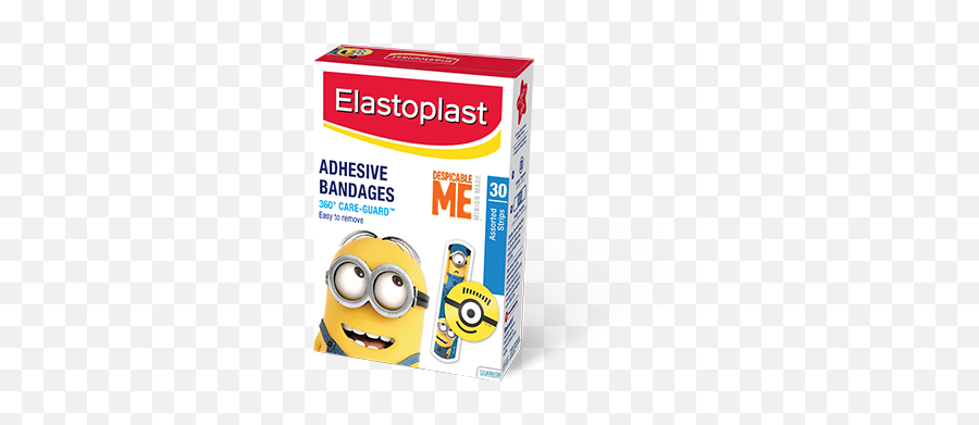 Minionstm Decorated Kids Bandages Elastoplast - Elastoplast Emoji,Minion Emoticon
