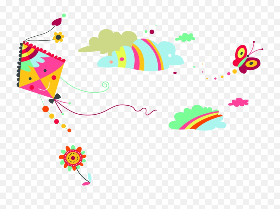 Kite Color Kitestickers Sticker - Globo Aerostático Y Cometas Emoji,Kite Emoji