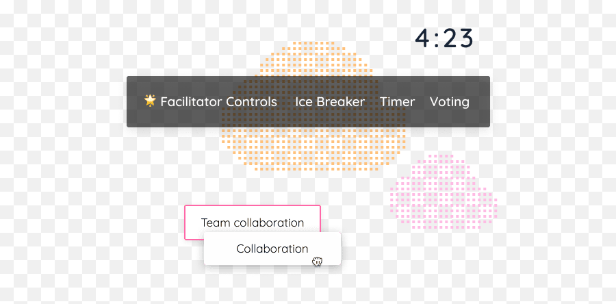 Teleretro The Best Online Retrospective Tool For Remote Teams - Dot Emoji,Voting Emoji
