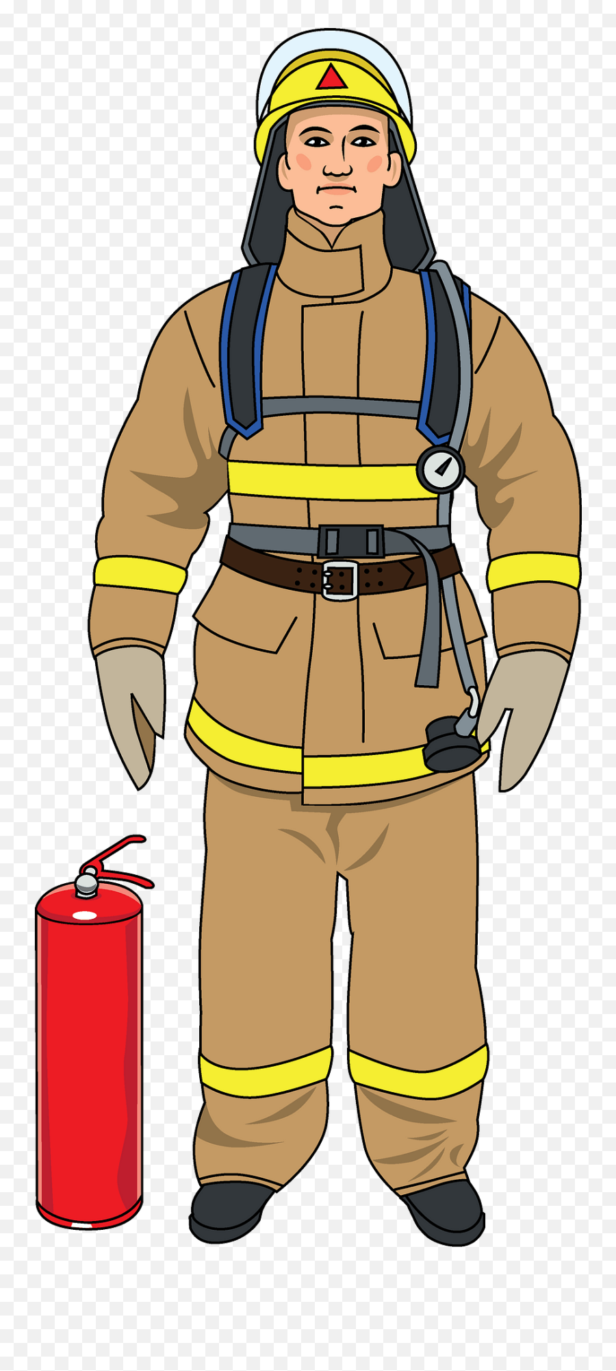 Firefighter Clipart - Workwear Emoji,Fireman Emoji