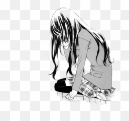 Download Free png Sad Girl PNG Image All - DLPNGcom Alone Png Emoji