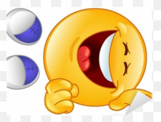 Laughing Emoticon Sticker Pixers - Emoji