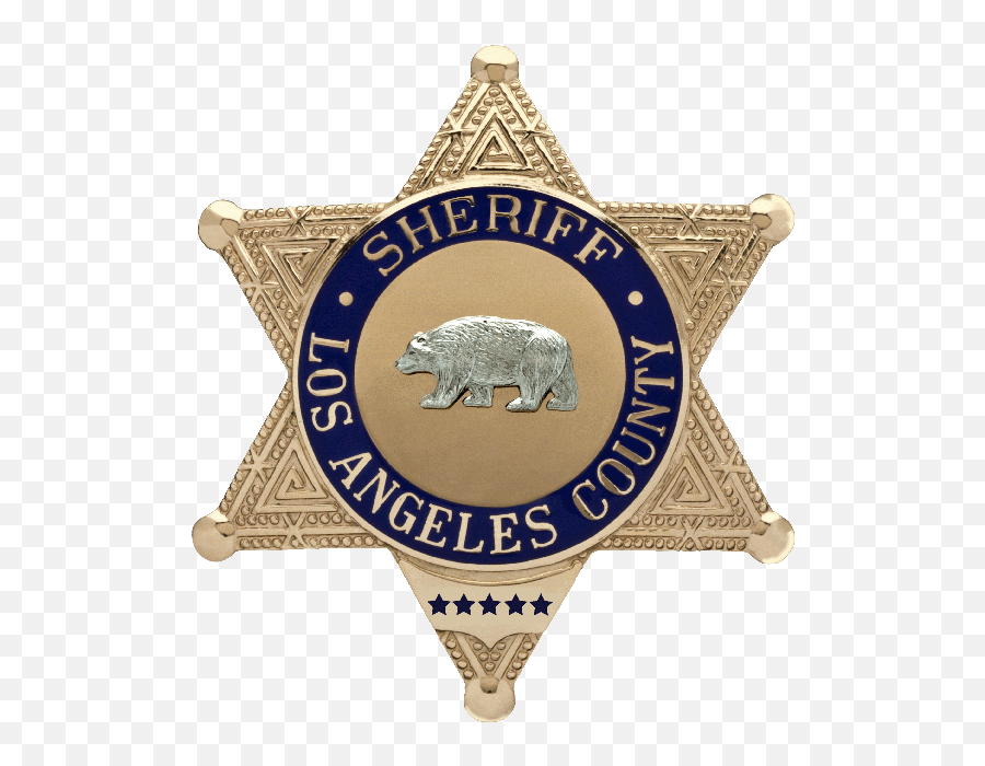 Badge Of The Sheriff Of Los Angeles County - Los Angeles Sheriff Department Badge Emoji,Police Badge Emoji
