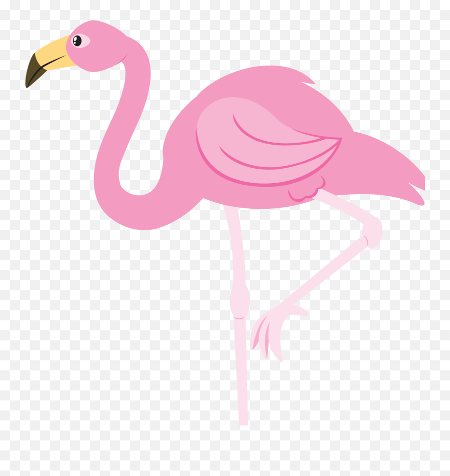 Flamingo Transparent Png Clipart Cute Flamingo Pink - Clip Art Flamingo Png Emoji,Flamingo Emoji