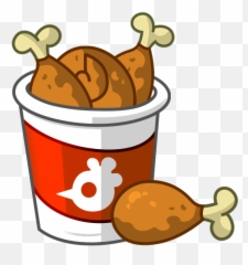 Fried Chicken Cartoon Png 1 Image - Pvz 2 Chickens Emoji