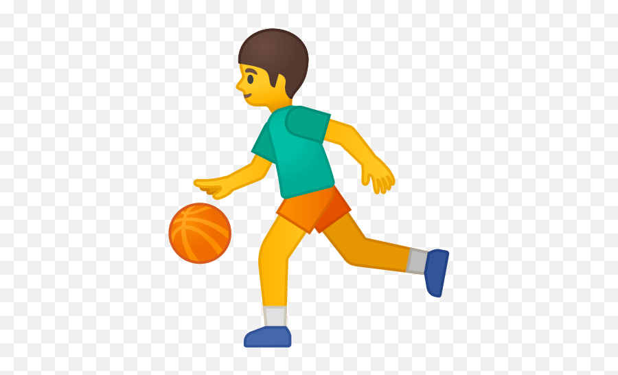 From - Person Bouncing A Basketball Emoji,Soccer Emoji