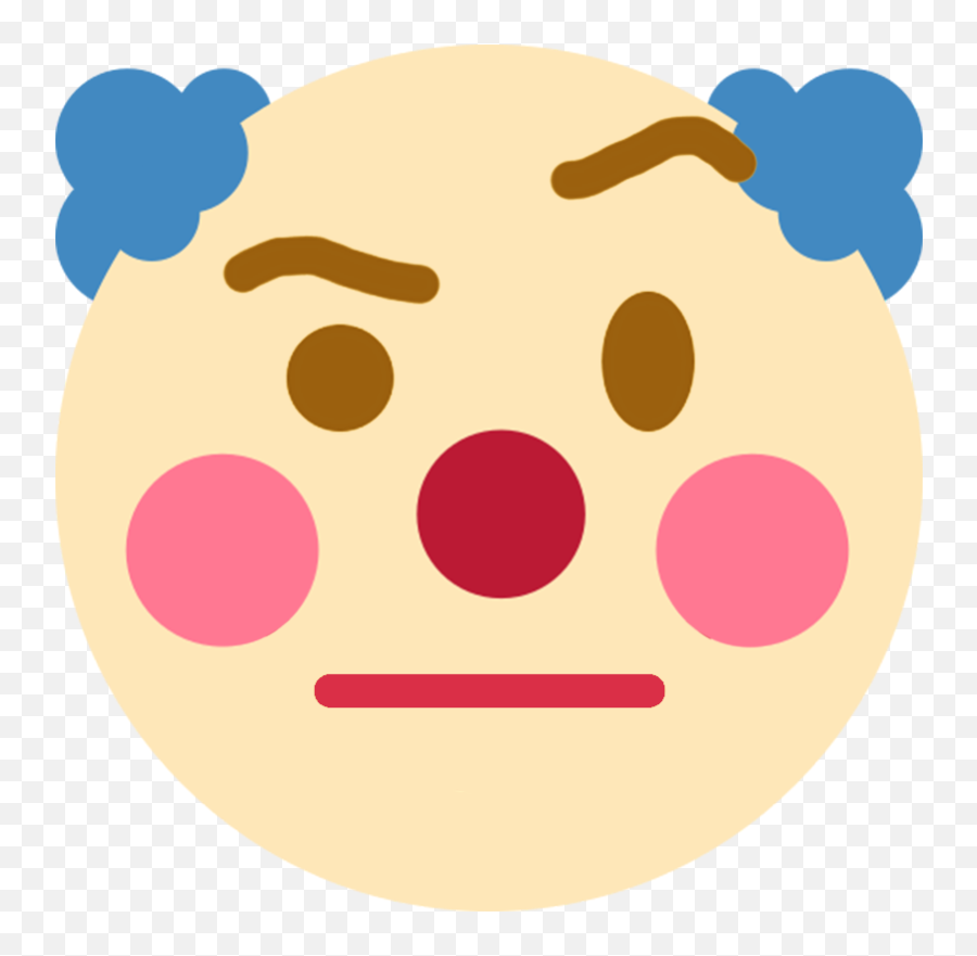 Transparent Clown Emoji Clown Emoji Transparent Free Transparent