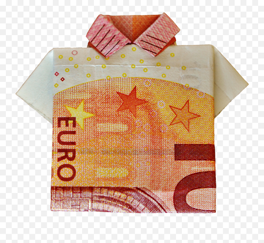 Shirt Dollar Bill 10 Euro Folded Gift Emoji,Dollar Bill Emoji