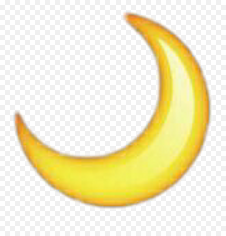 Download Moon Moonemogi Emogi Luna Emoticones Png Overlay - Crescent Moon Emoji Png,Crescent Moon Emoji
