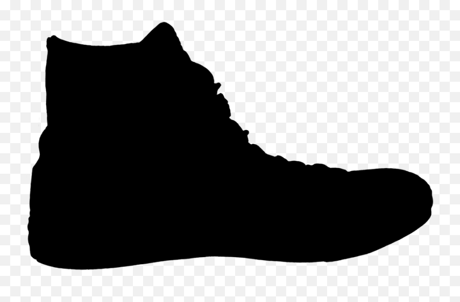 Shoe Sneaker Silhouette - Water Shoe Emoji,Emoji Converse Shoes