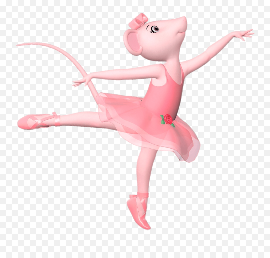 Dancer Clipart Arabesque Dancer - Angelina Ballerina Png Emoji,Ballet Shoe Emoji