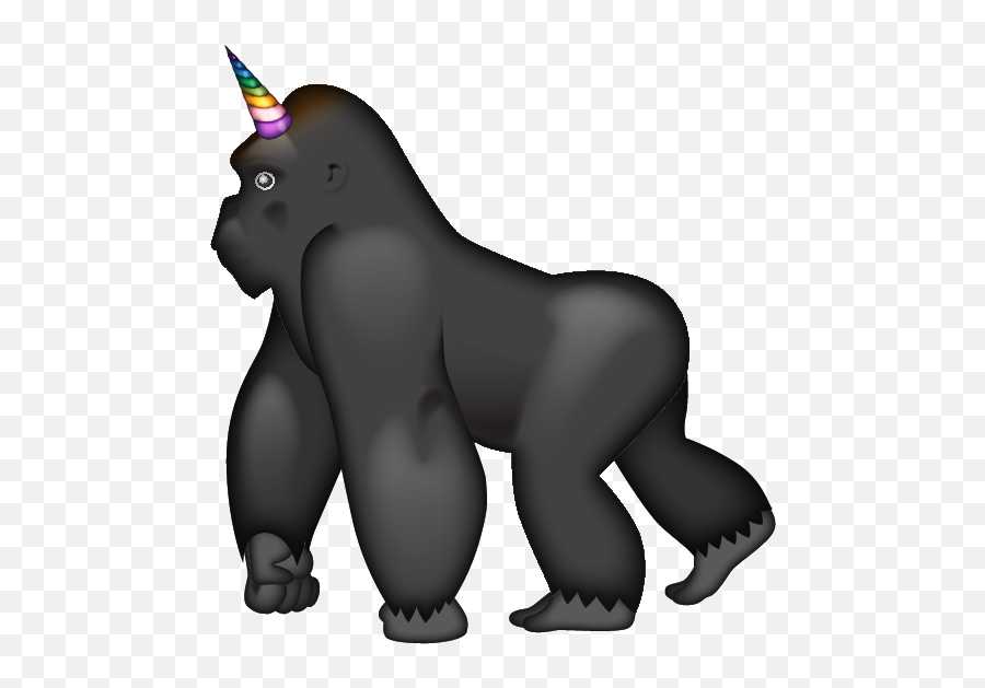 Emoji - Mountain Gorilla,Gorilla Emoji