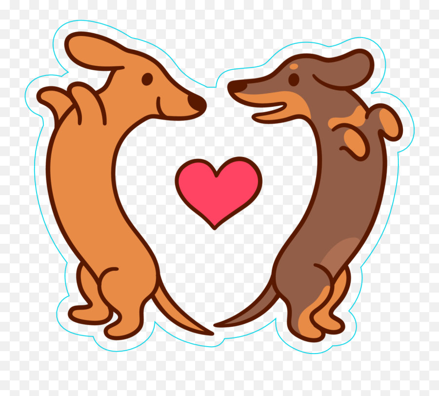 Cartoon Wiener Dog Drawing - Draw A Wiener Dog Emoji,Wiener Dog Emoji