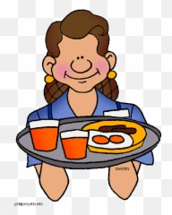 Meal Waitress Clip Art Png Image - Waiter Emoji