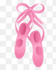 Download Free Png Pink Ballet Slippers - Ballet Shoes Clipart Png Emoji,Ballerina Emoji