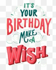 Birthday Wish Happybirthday Message - Illustration Emoji