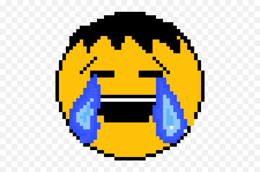 Pixilart - Sad Emoji By Anonymous Pixel Art Circle,Sad Emoji
