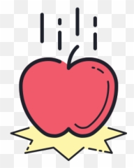 Falling Apple Icon - Free Download PNG and Vector Emoji