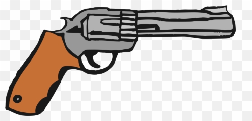 Pistol Clipart Comic - Gun Png Emoji