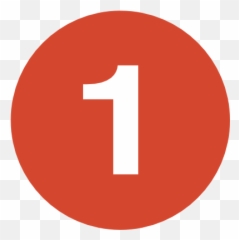 Wake Up Clipart Art - Number 1 Png Emoji