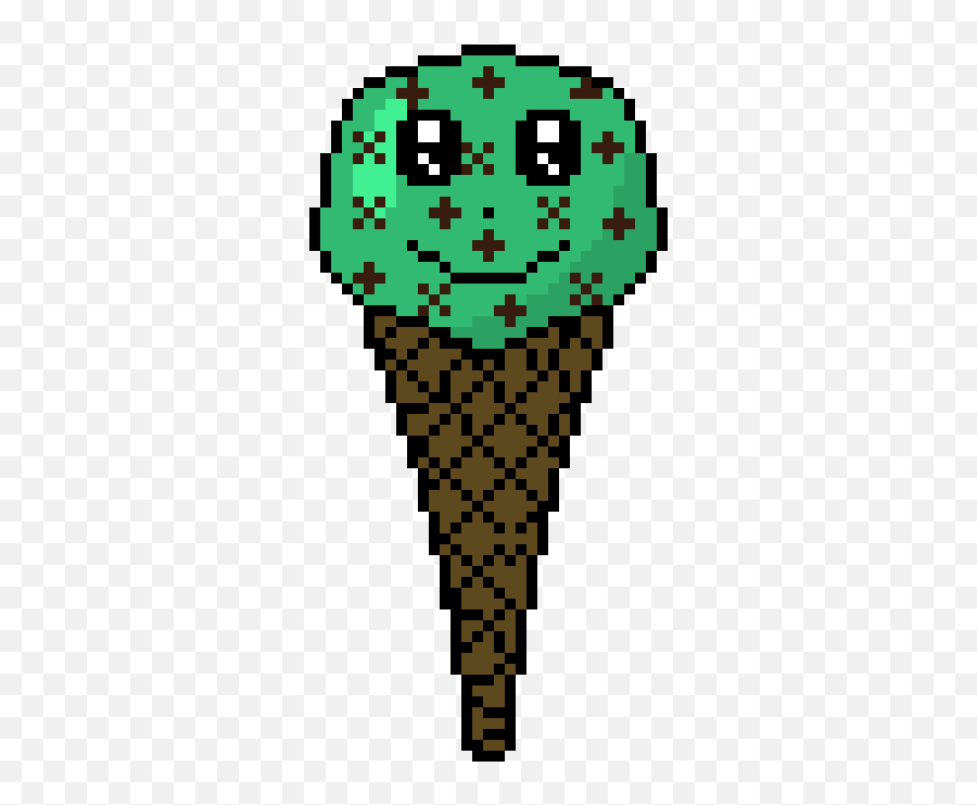 Mint Ice Cream Pixel Art Maker - Pixel Art Deadpool Emoji,Ice Cream Emoticon