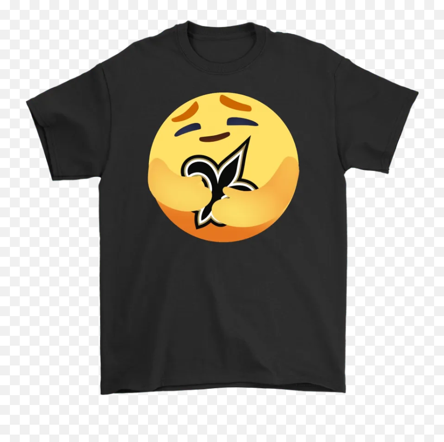 Love Hug Facebook Care Emoji Nfl Shirts - Dabbing Unicorn Fortnite,New Orleans Emojis