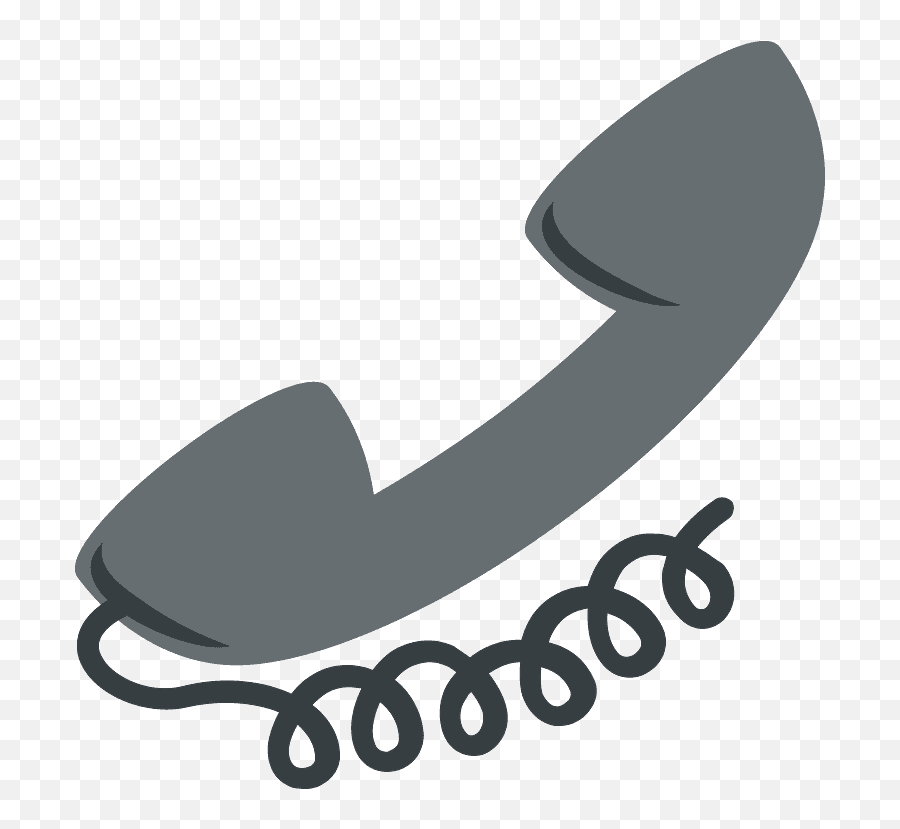 Telephone Receiver Emoji Clipart - Telephone Phone Emoji,Emoji Telephone
