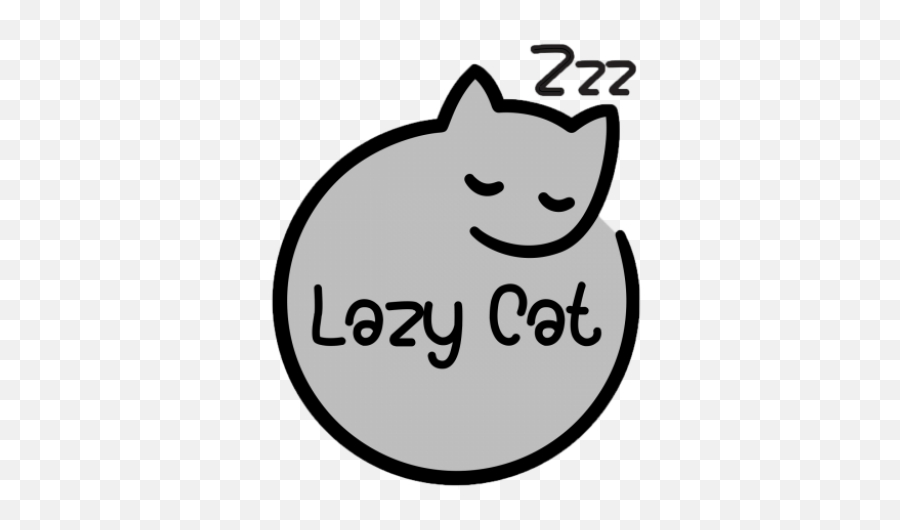 Cat Cartoon Png Image - Get Images One Simple Sleeping Cat Cartoon Emoji,Grumpy Cat Emoticon
