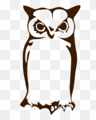 Lechuza Gráficos Vectoriales - Silhouette Owl Png Emoji,Emoji Cupcake