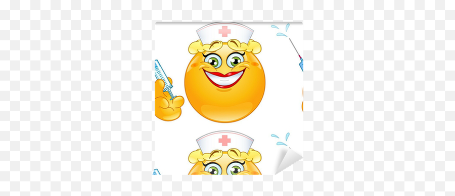Nurse Emoticon Wallpaper Pixers - Transparent Nurse Smiley Emoji,Nurse Emoticon