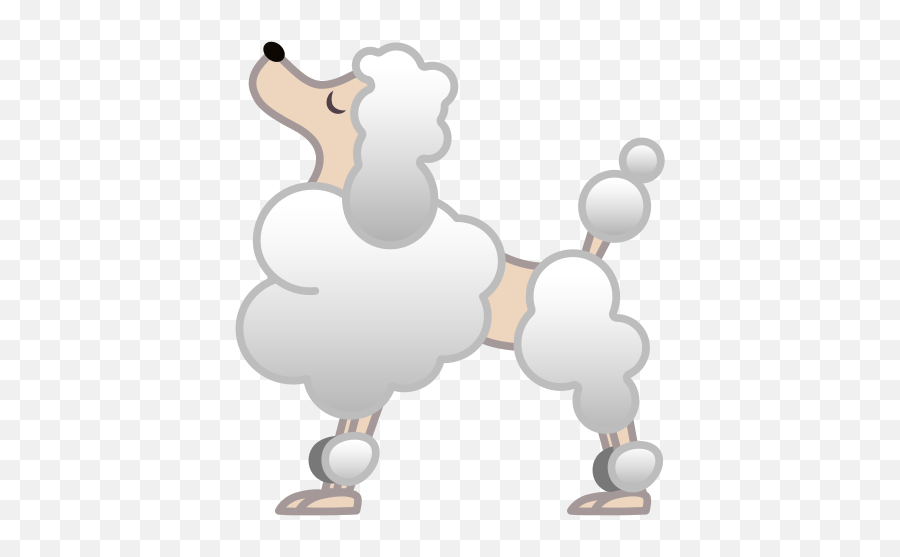 Poodle Emoji Meaning With Pictures - Pudel Icon,Emoji Dog