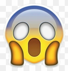 26 Emojis That Describe What You Go - Surprised Transparent Background