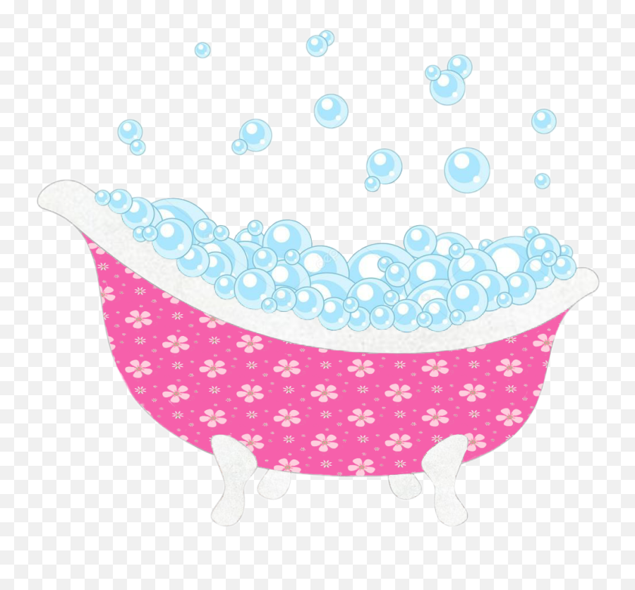 Bubblebath Bubbles Bath Bathtub Tub - Bubble Bath Clipart Transparent Emoji,Bubble Bath Emoji