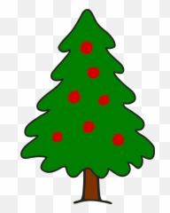 Free Simple Christmas Tree Silhouette Download Clip - Cartoon Emoji