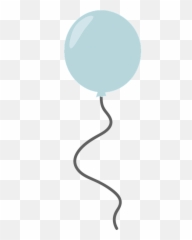 Balloon Party Sticker - Clip Art Emoji