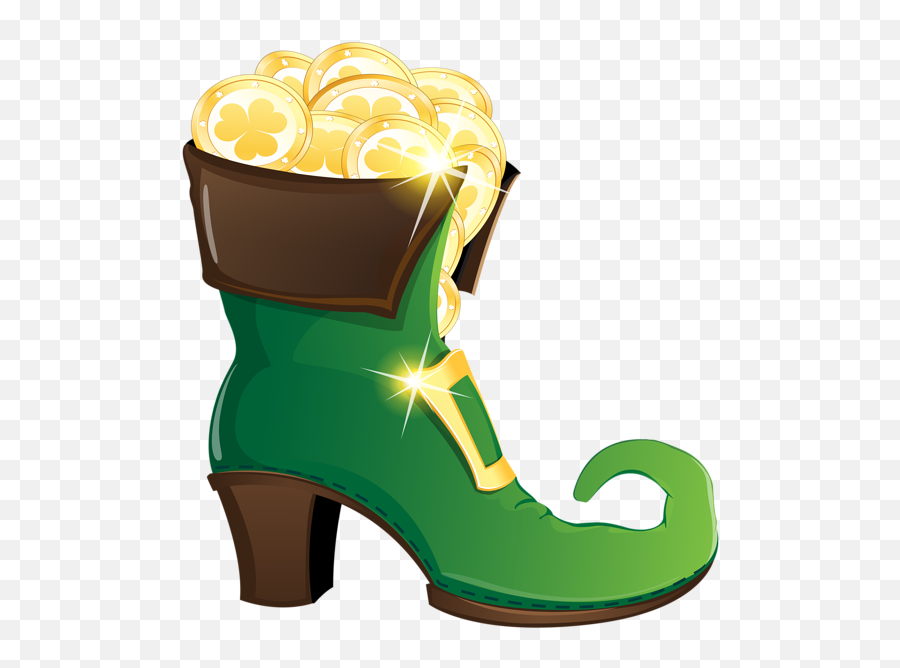 Shoes Emoji Transparent Png Clipart - St Day Clipart Coins,Emoji Boots