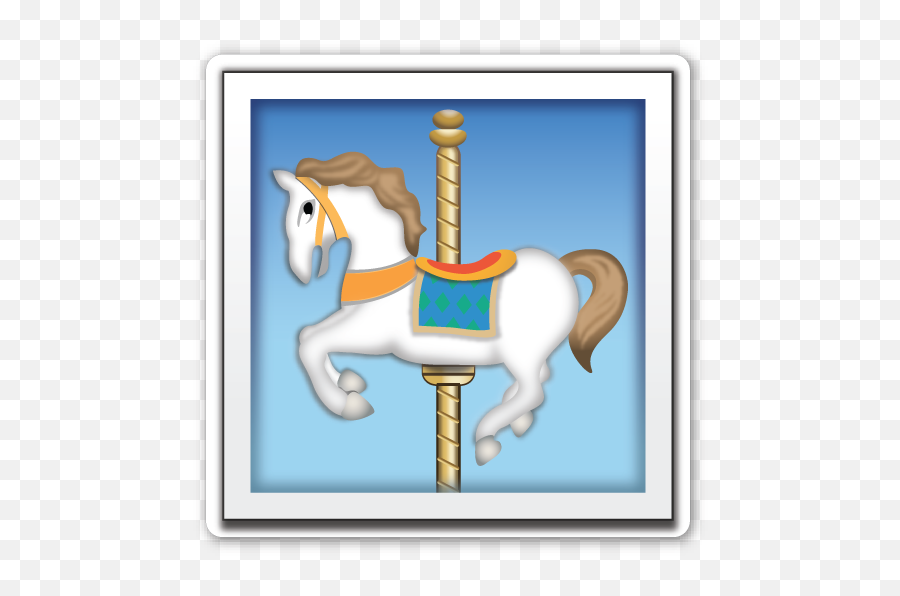 Carousel Horse - Clip Art Emoji,Horse Emoji