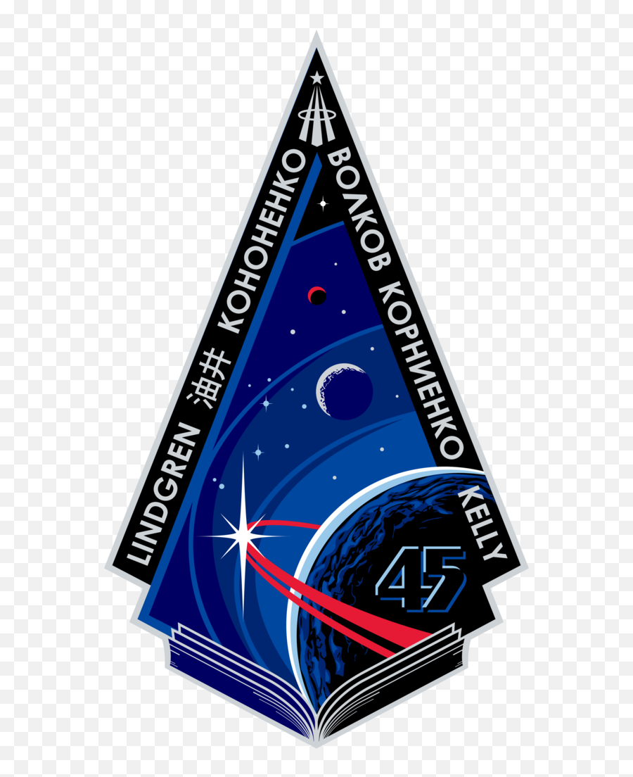 Iss Expedition 45 Patch - Sign Emoji,Book Written In Emoji