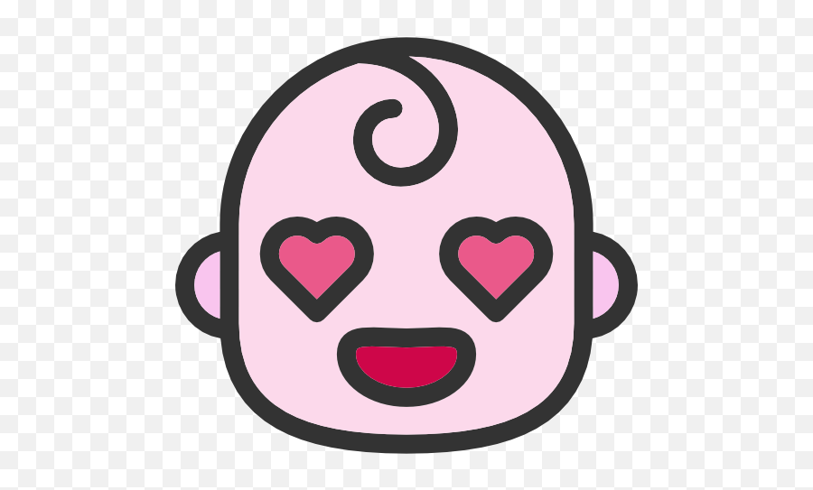 People Feelings Heads Faces Emoticons Baby Love Icon - Baby Love Icon Png Emoji,Baby Emoticons