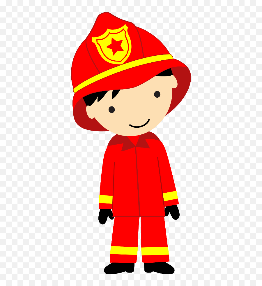 Clipart Woman Fireman Transparent - Firefighter Clipart Png Emoji,Firefighter Emoji